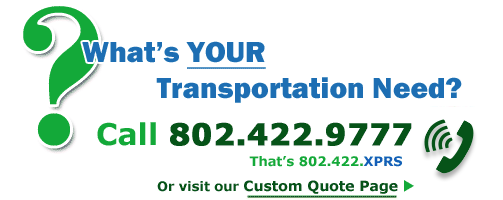 Call for a quote for your custom Transportation Need