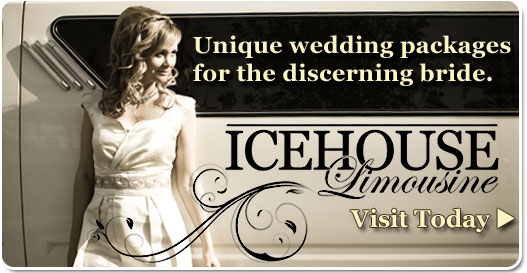 Choose Icehouse Limousine for the Very Best in Classic Elegant Wedding Day Transportation